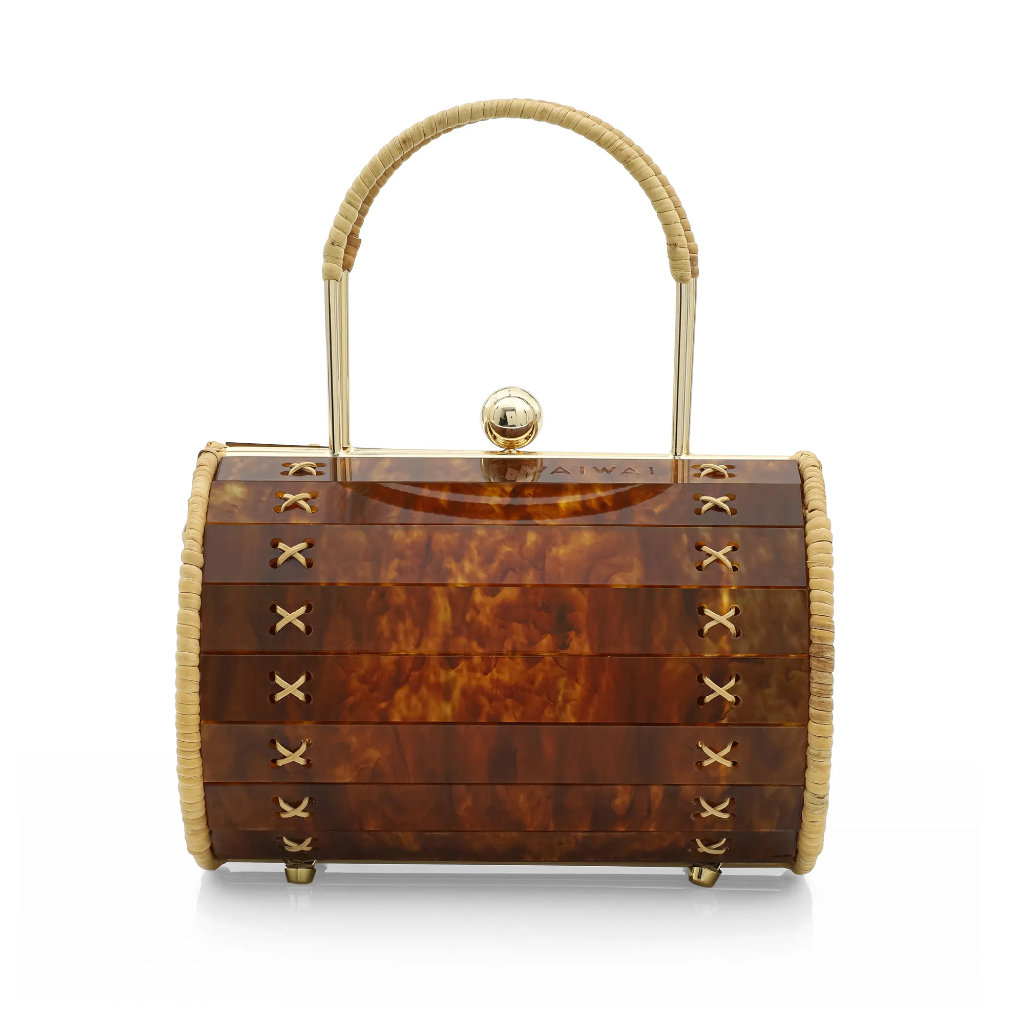 Alix Gold Bag Turtle
