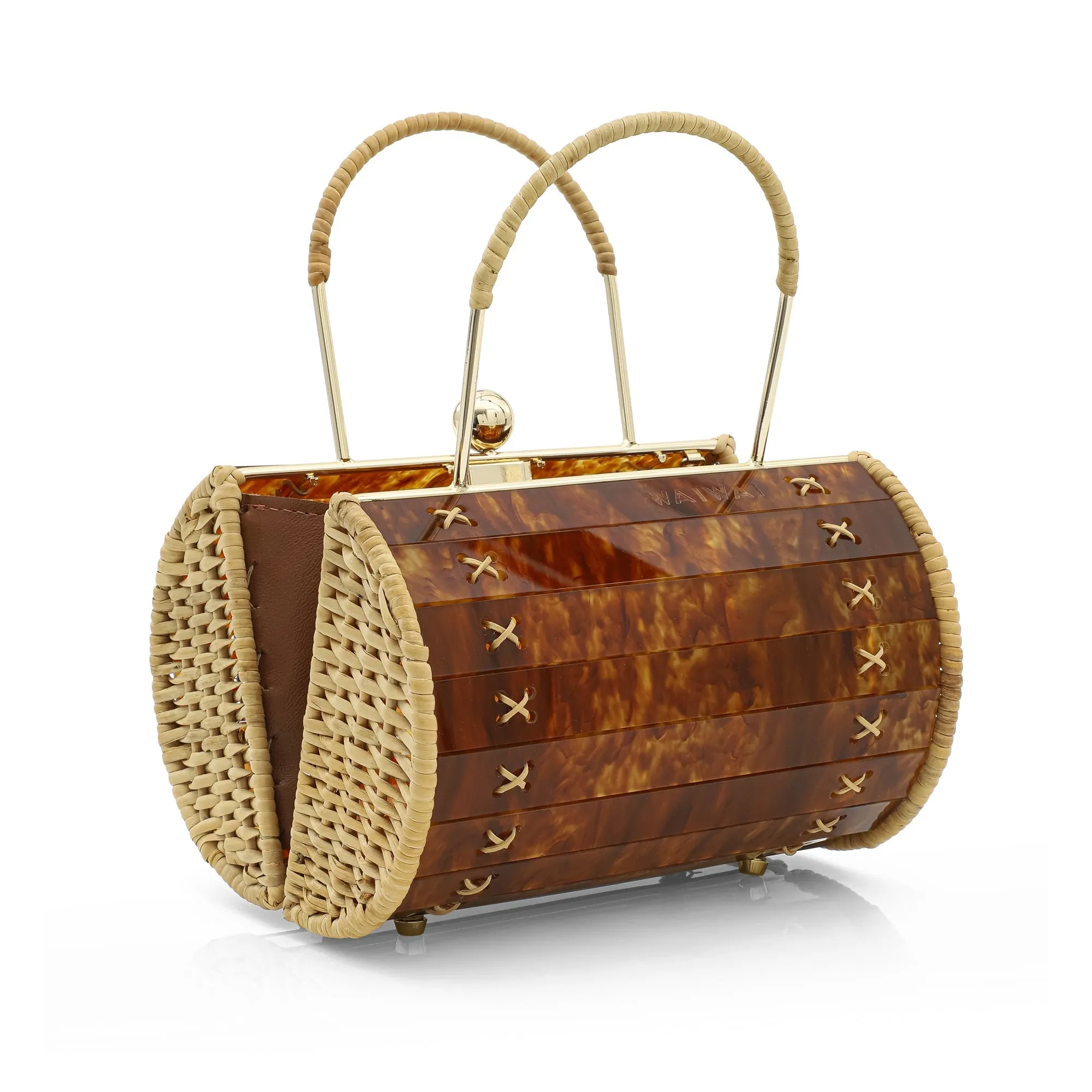 Alix Gold Bag Turtle
