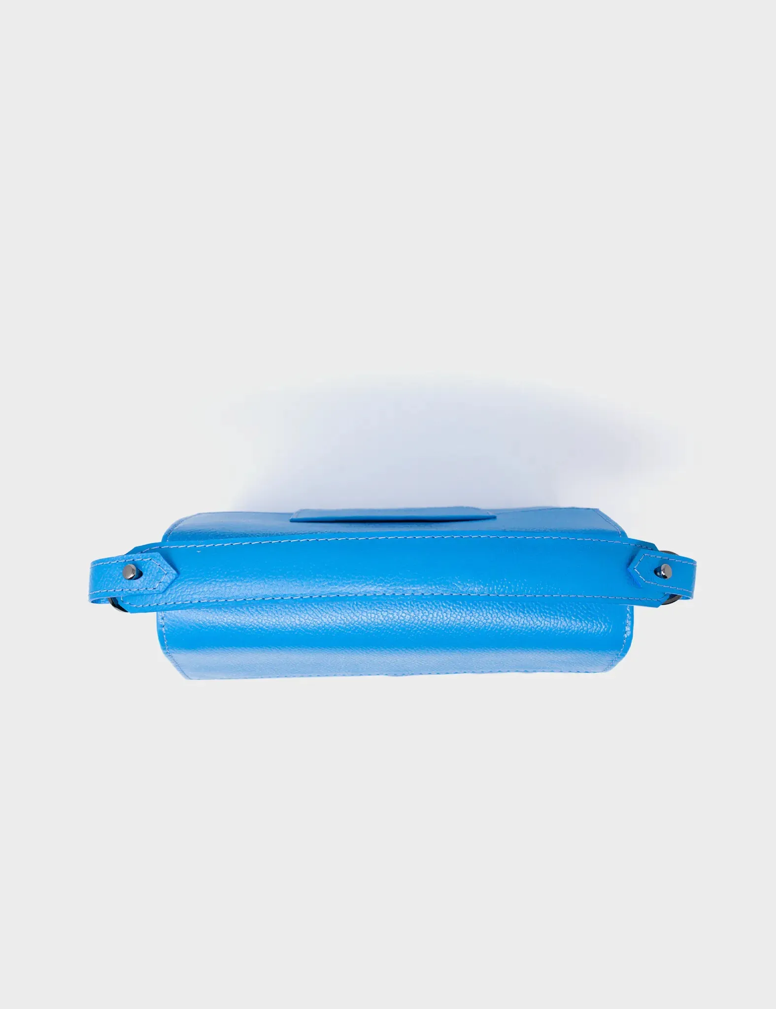 Anastasio Mini Crossbody Handbag Ibiza Blue Leather - Look Up 