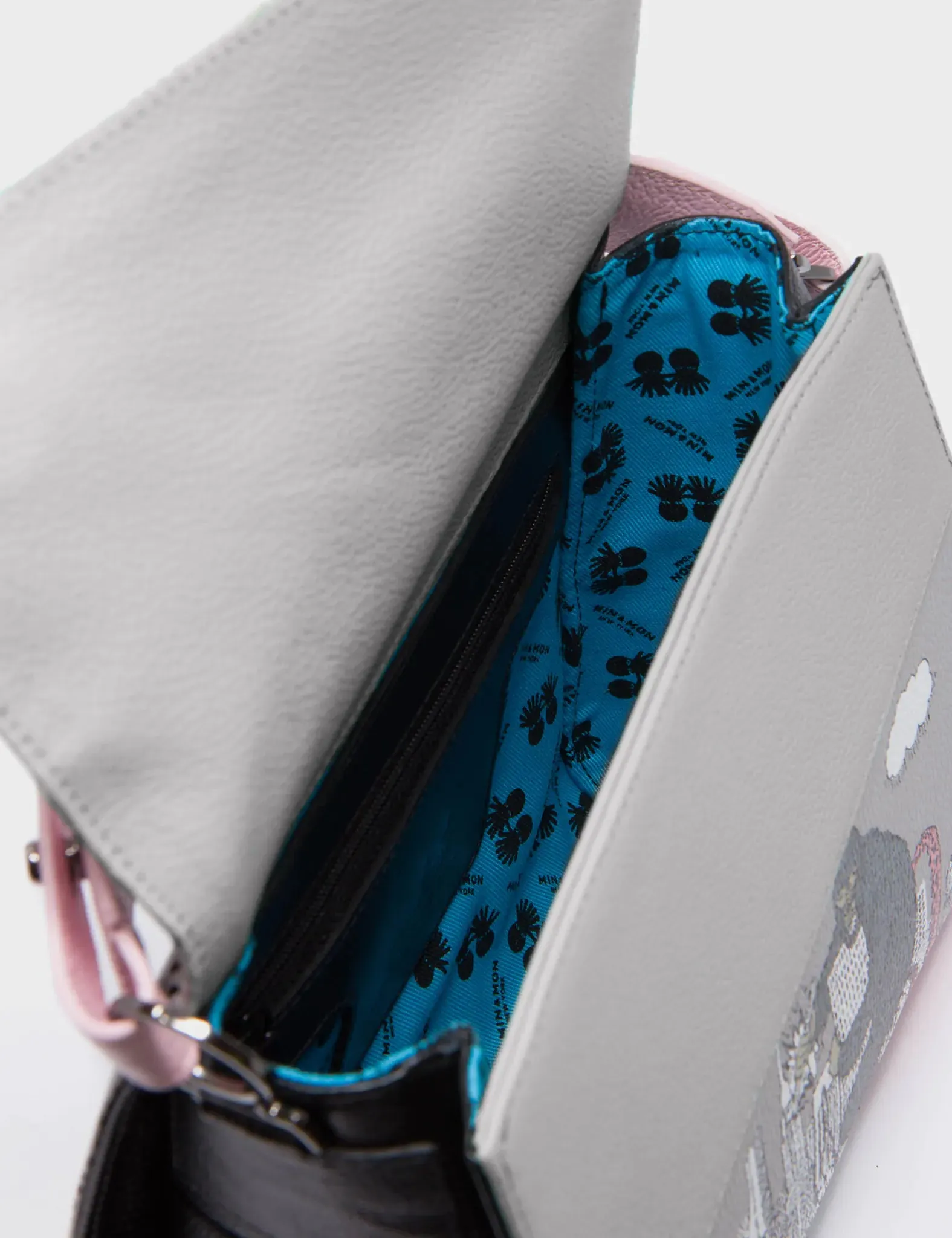 Anastasio Mini Crossbody Handbag Moonwalk Leather - Hairy Harold Print