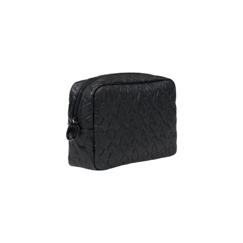 Armani Exchange Black Polyester Luggage And Travel