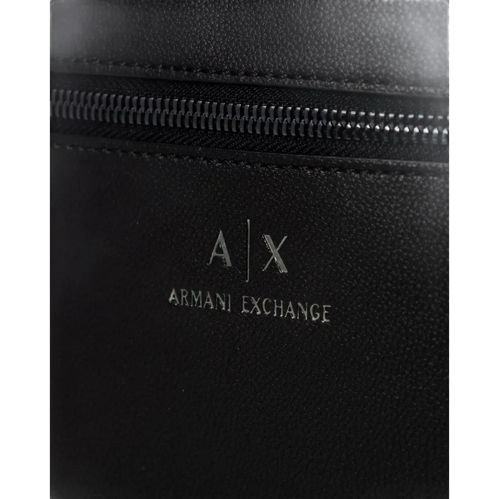Armani Exchange Black Polyester Luggage And Travel
