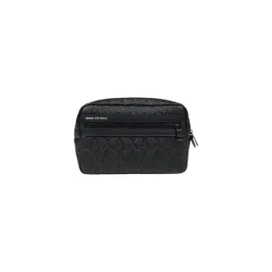 Armani Exchange Black Polyester Luggage And Travel