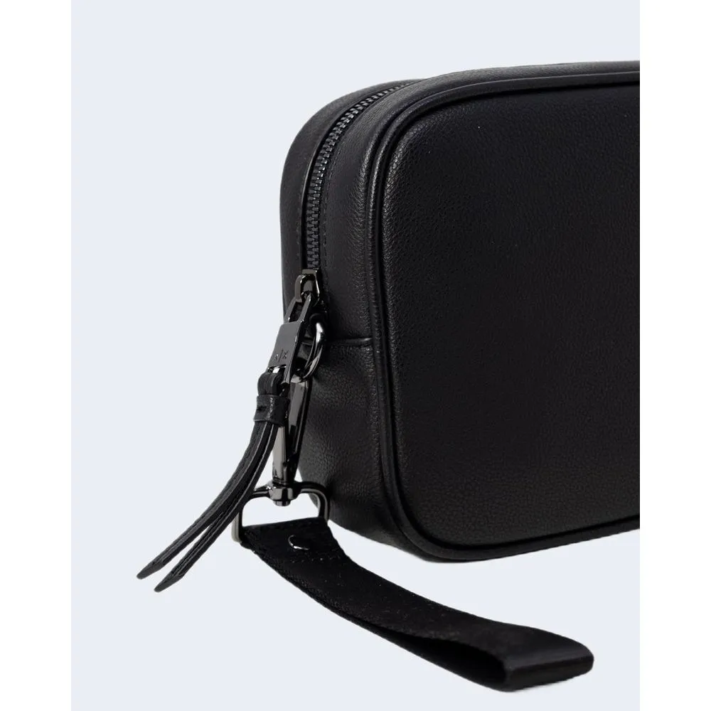 Armani Exchange Black Polyester Luggage And Travel