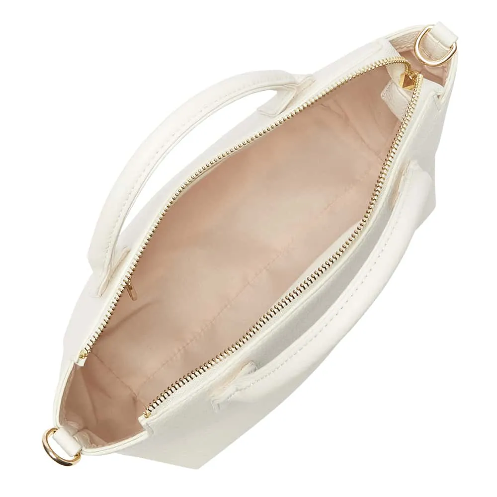 Baci Bag in Chalk Pebble