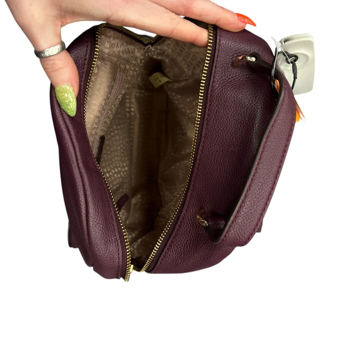 Backpack Designer By Kate Spade In Maroon, Size:Medium