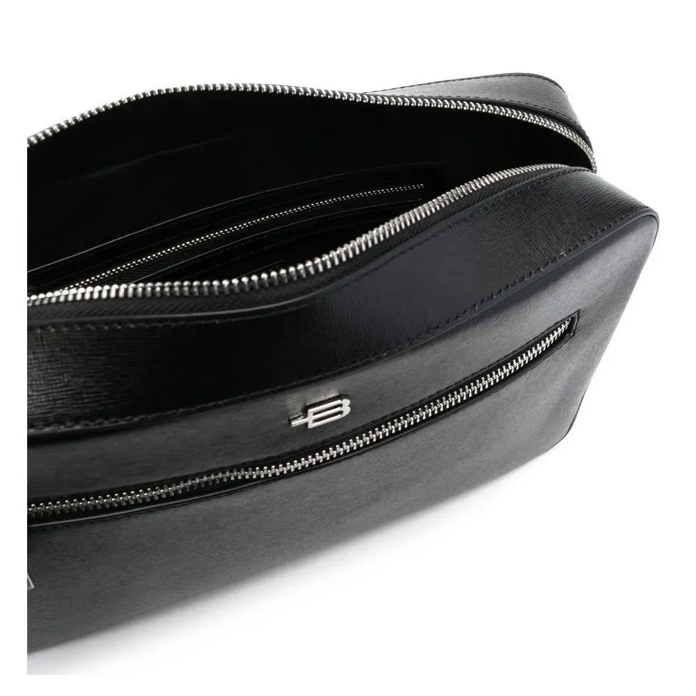 Baldinini Trend Leather Di Calfskin Shoulder Men's Bag
