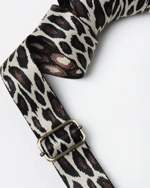 Beige Animal Print Strap