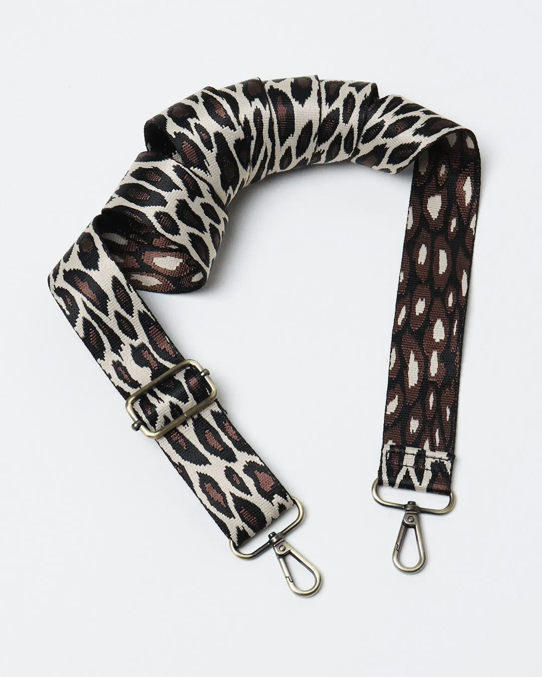 Beige Animal Print Strap