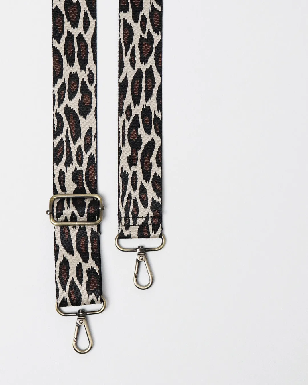Beige Animal Print Strap