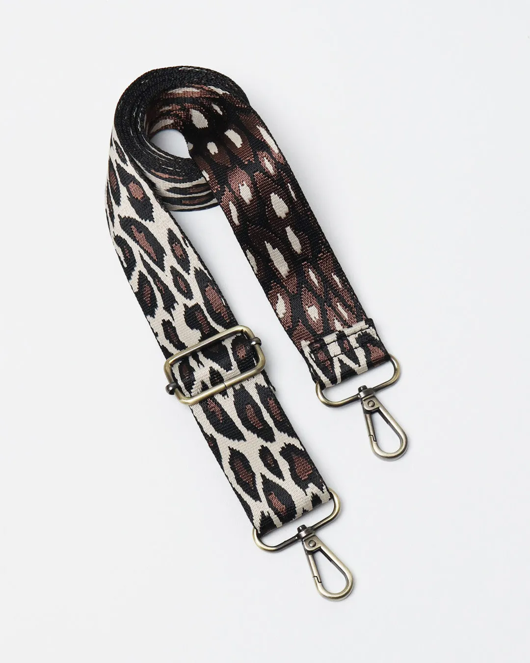 Beige Animal Print Strap
