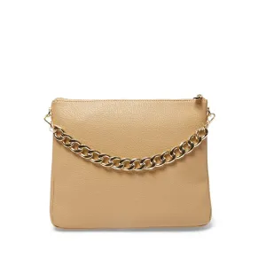 Belize Bag in Latte Pebble
