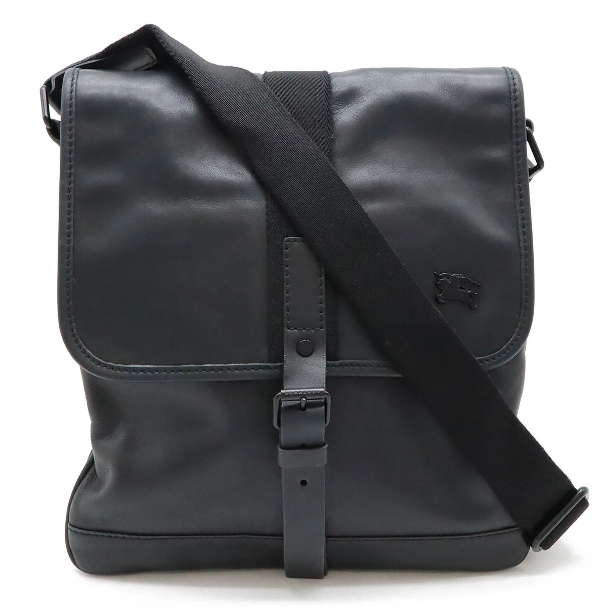 Burberry  Leather Shoulder Bag (Pre-Owned)