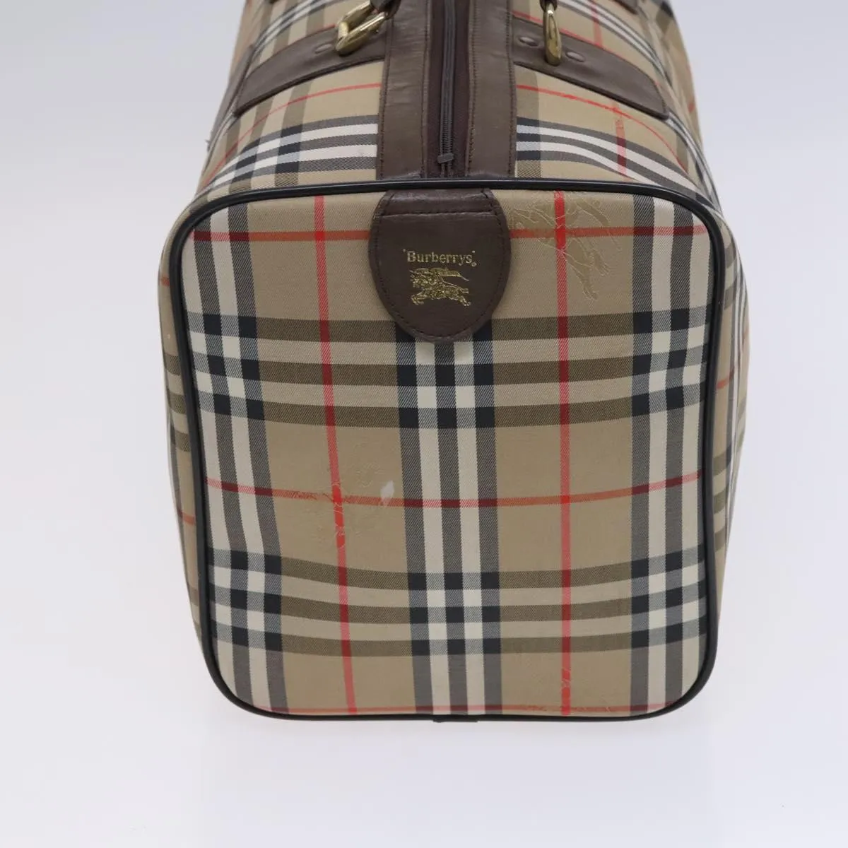 Burberry Nova Check Canvas Travel Bag (Pre-Owned)