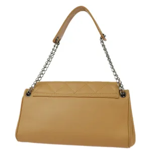 Chanel Beige Caviar Chain Shoulder Bag