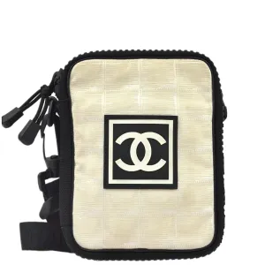 Chanel Beige New Travel Sport Line Shoulder Bag