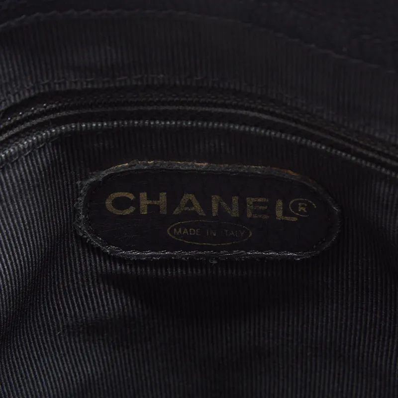 CHANEL / CHANEL Matrasse  Flap Double Chain Sder Caviar S Black   Shoulder Bag Lady Bag Hybrid ?? Ship??  Yaboo Online
