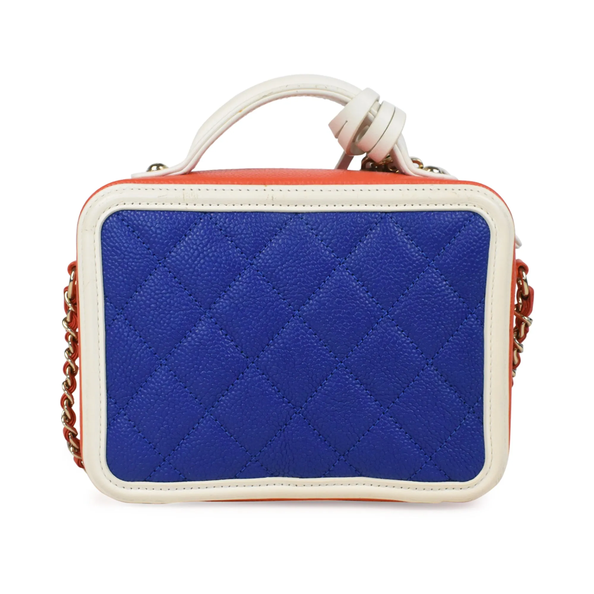 Chanel 'Filigree Vanity Case Mini' Crossbody Bag