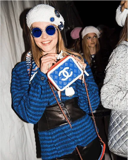 Chanel 'Filigree Vanity Case Mini' Crossbody Bag