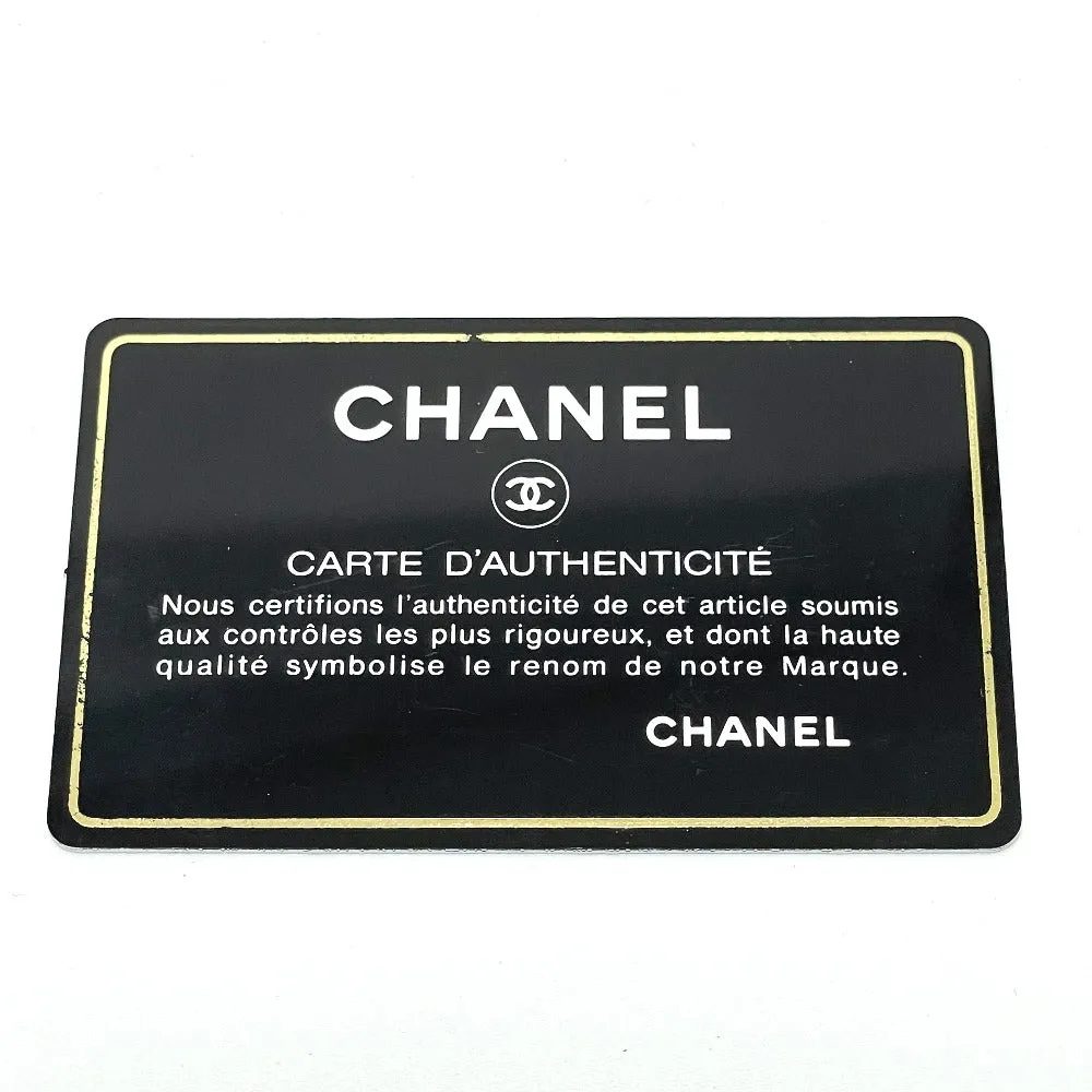 CHANEL Shoulder Bag Nylon White x black Sports Line CCCOCO Mark drink bag Women Used