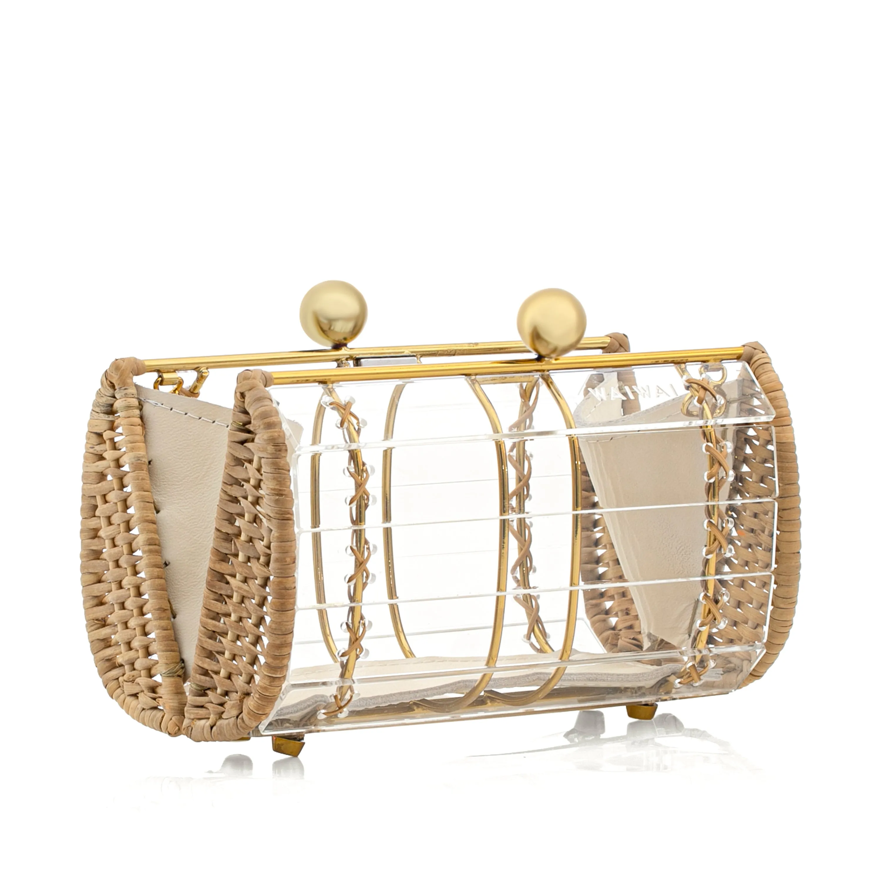 Clutch Petit Baoba Gold Crystal