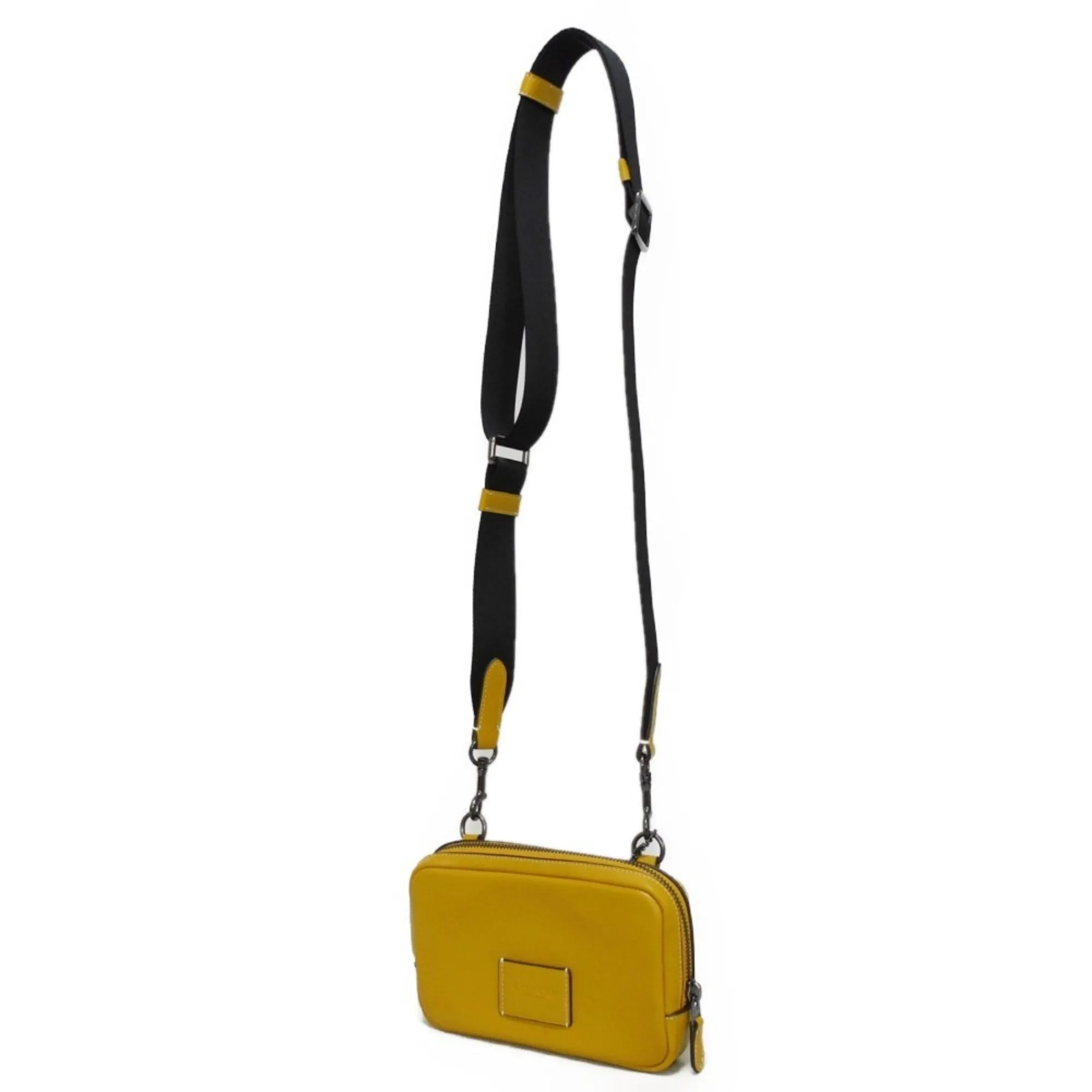Coach Leather Pochette Shoulder Bag (Pre-Owned)