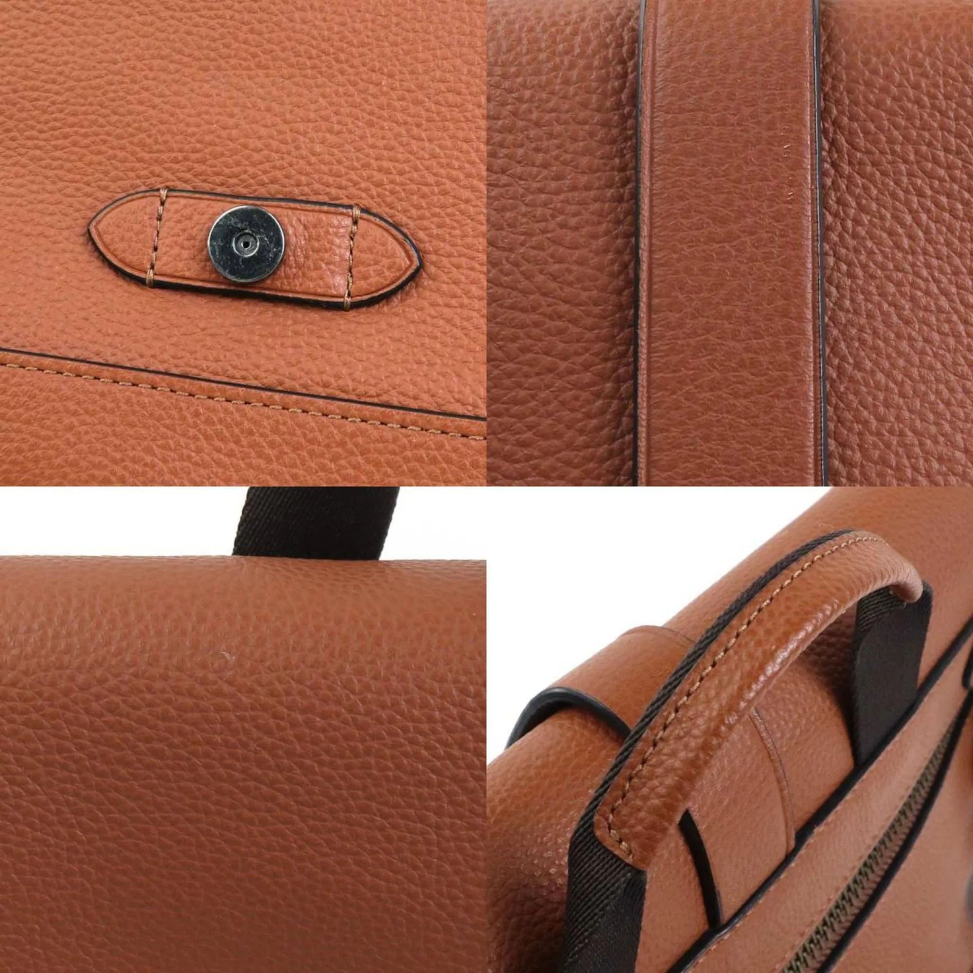 Coach Leather Shoulder Bag (Pre-Owned)