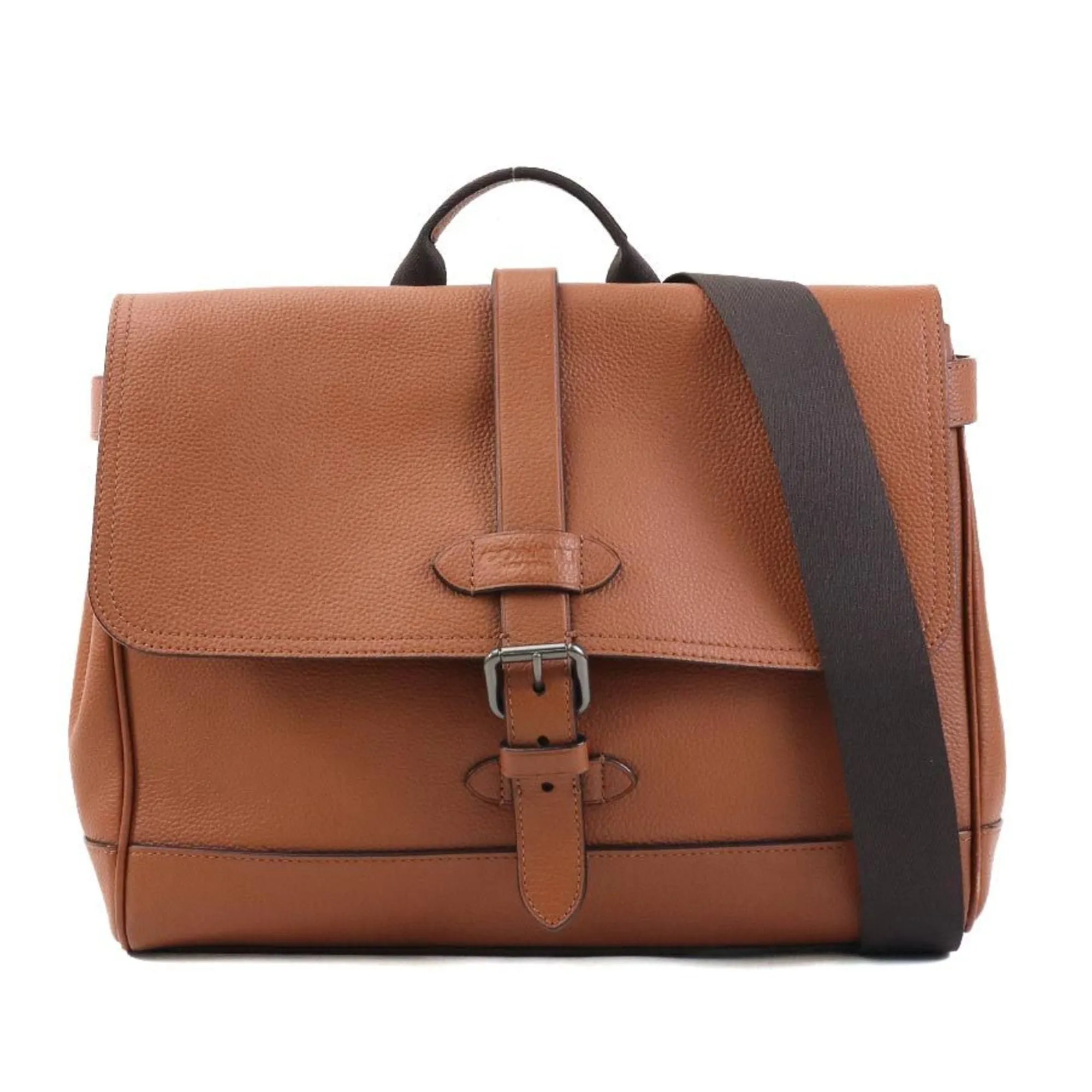 Coach Leather Shoulder Bag (Pre-Owned)