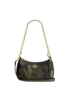 Coach Teri Mini Crossbody Bag In Signature Camo Print