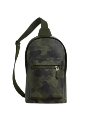 Coach West Pack In Signature Camo Print