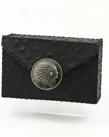 Cool Handmade Leather Mens Black Indian Cigarette Holder Case for Men