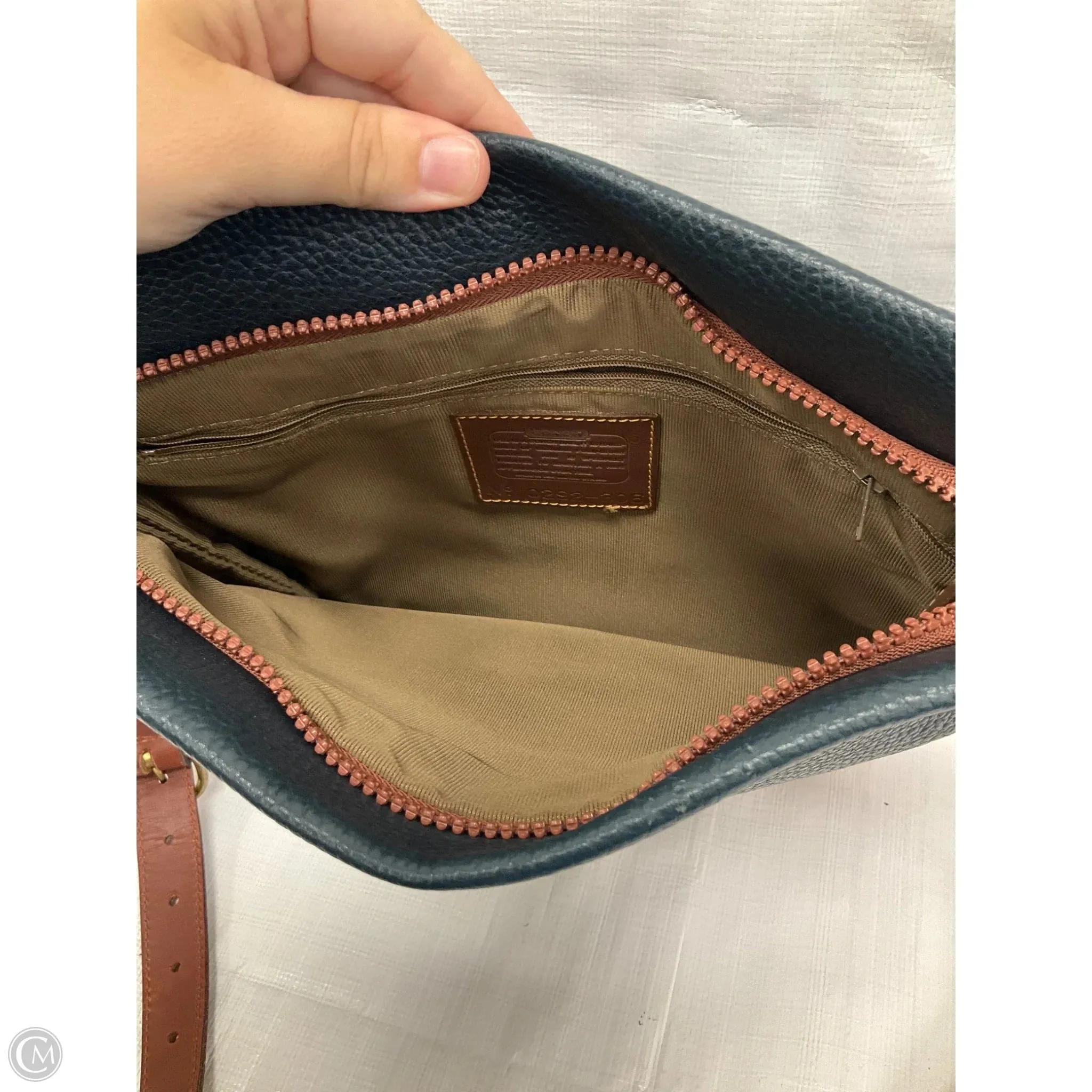 Crossbody Designer By Coach, Size: Medium