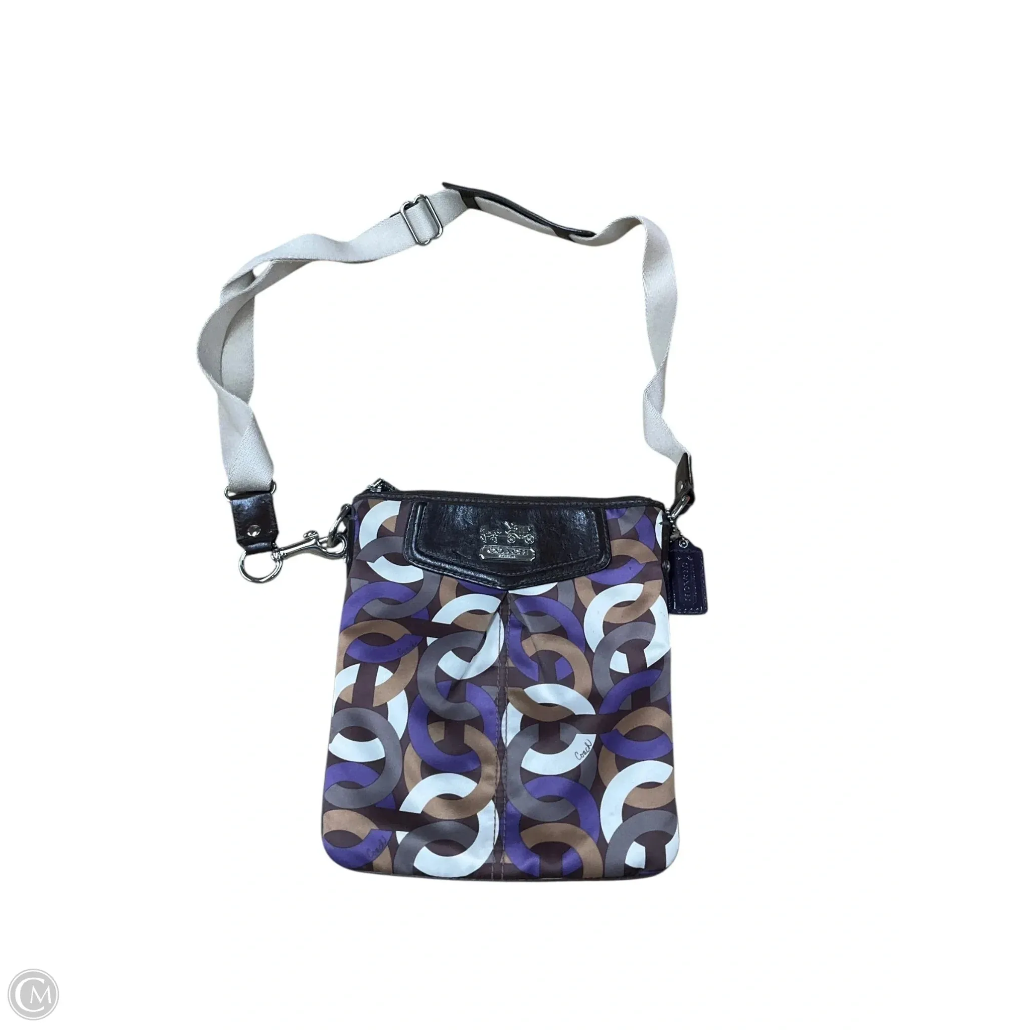 Crossbody Designer By Coach, Size: Small