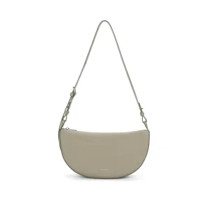 Demi Lune Shoulder Bag - Grey
