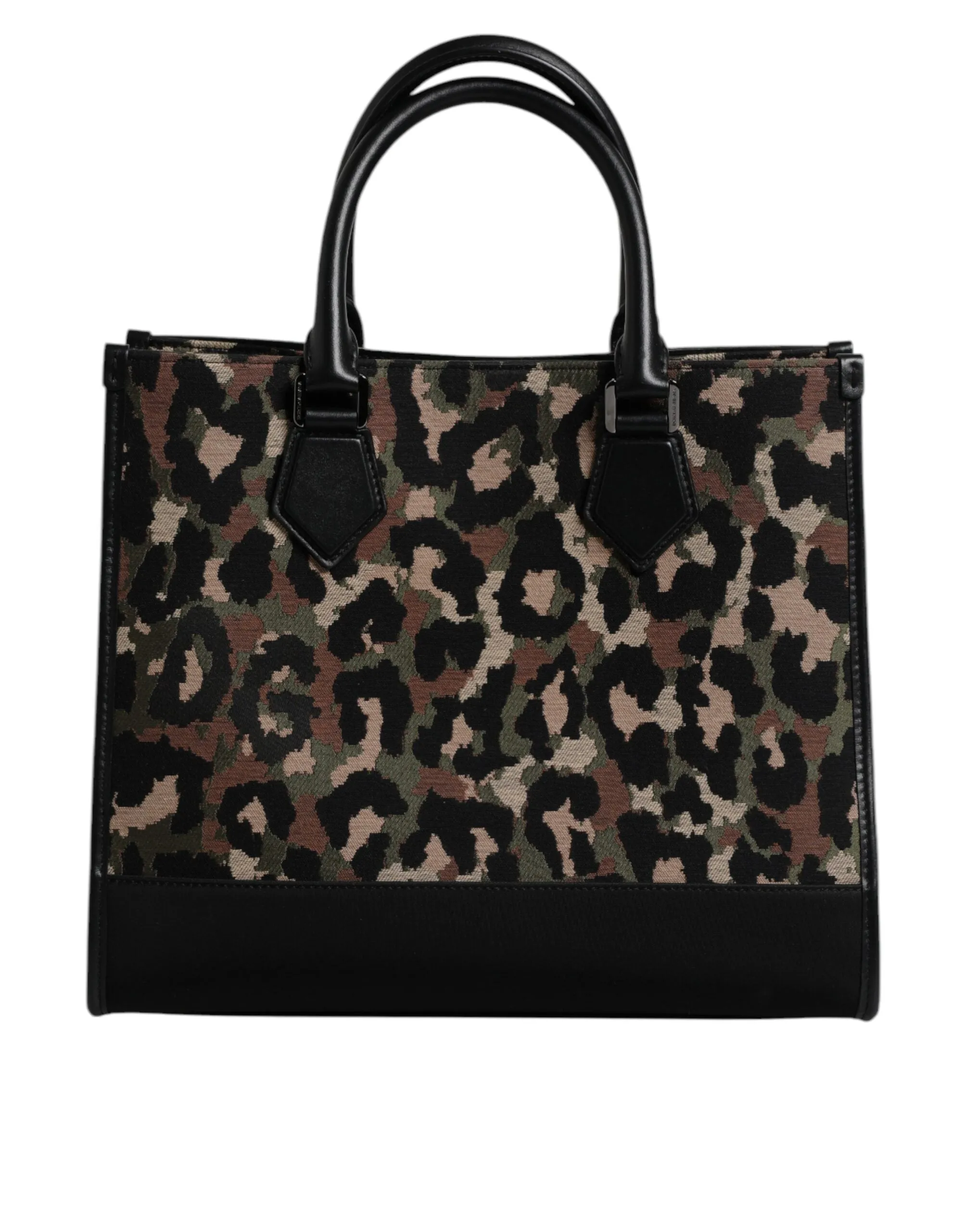 Dolce & Gabbana multi Leopard Shopping Tote Shoulder Men's Bag