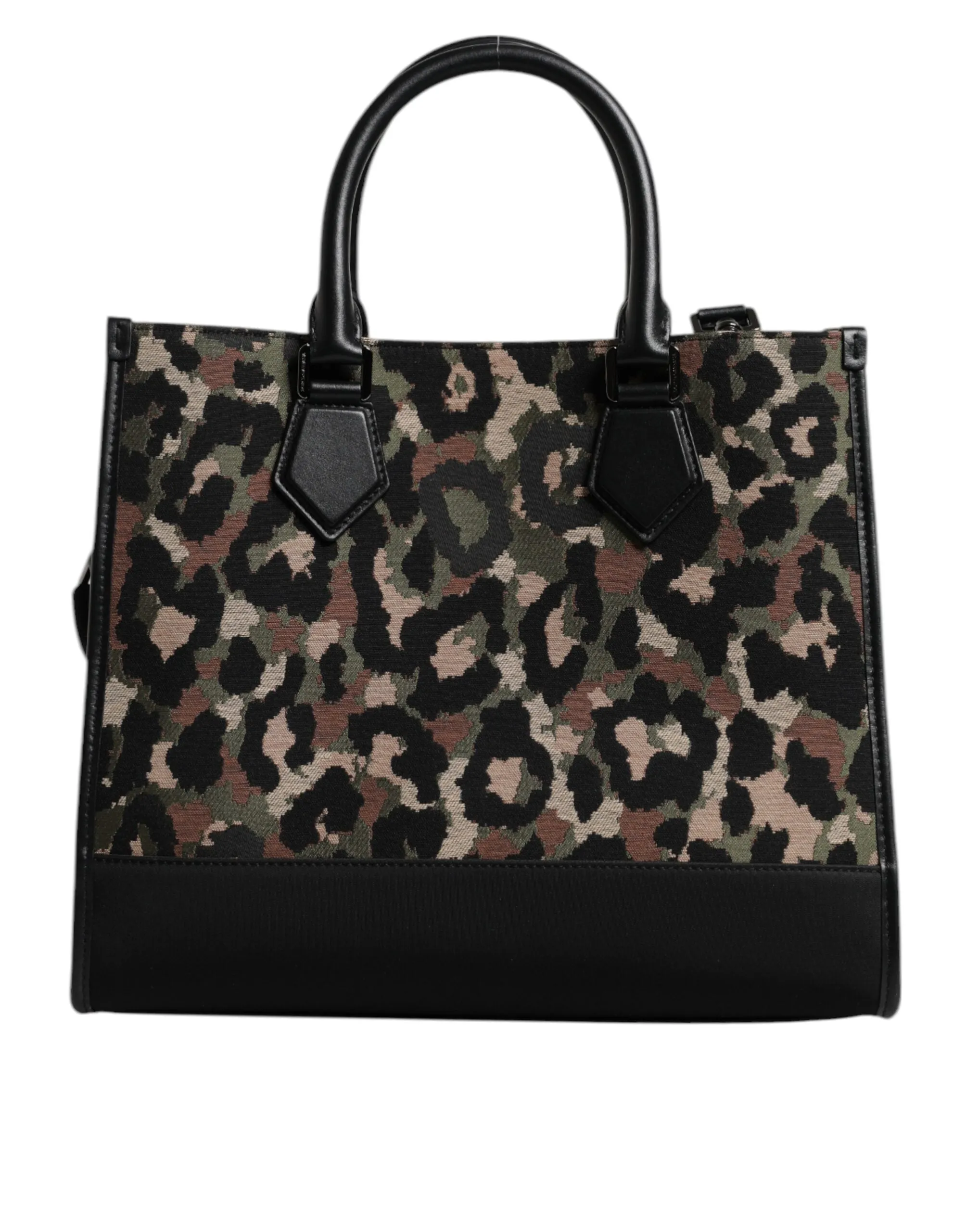 Dolce & Gabbana multi Leopard Shopping Tote Shoulder Men's Bag