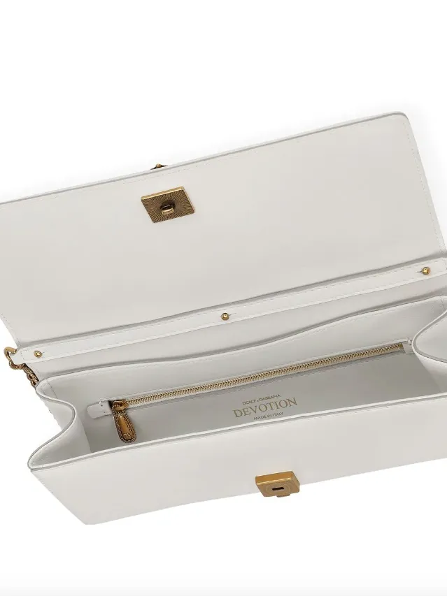 Dolce & Gabbana quilted nappa leather Devotion baguette bag