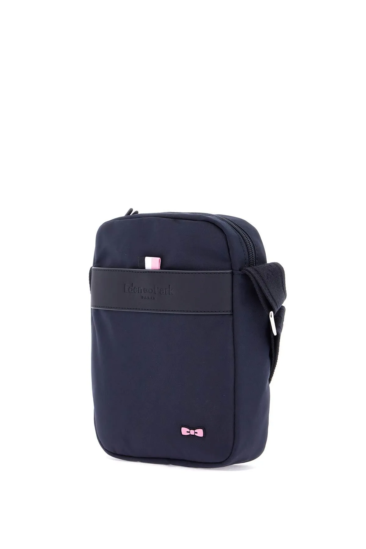 Eden?Park Men's blue Messenger Bag For Men With Zip And Front Pocket For Work