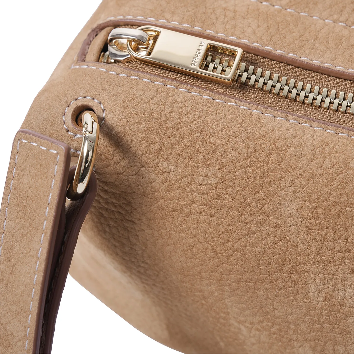 Eua Mini Crossbody Bag - Caramel