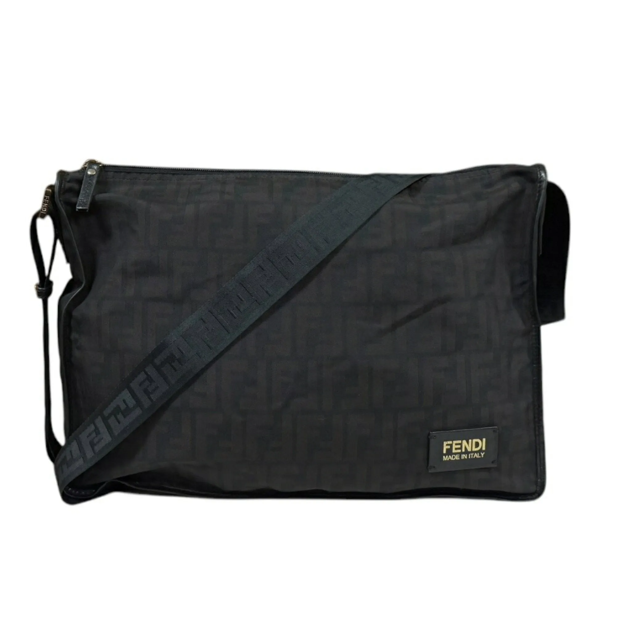 Fendi Zucca  Zucca Shoulder Bag (Pre-Owned)