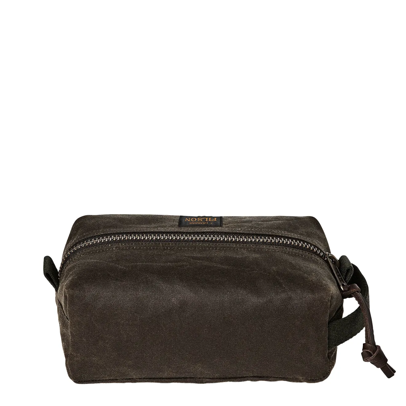 Filson Tin Cloth Travel Kit Otter Green