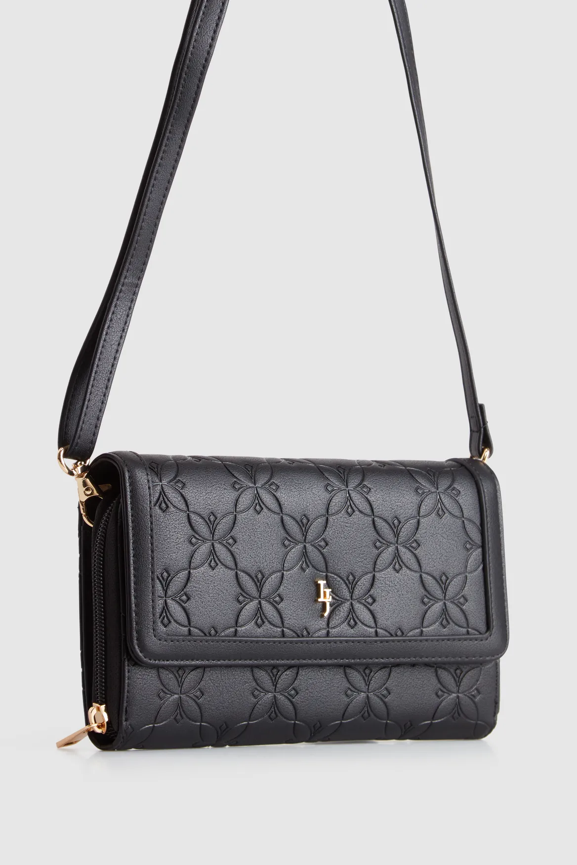 Flapover Crossbody Bag