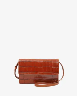 F??te Pochette Handbags - Crossbody - Fete Cuoio Autumn Croco