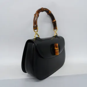GUCCI  Bamboo 2WAY Bag 000 2046 0633 Women's Leather Handbag,Shoulder Bag