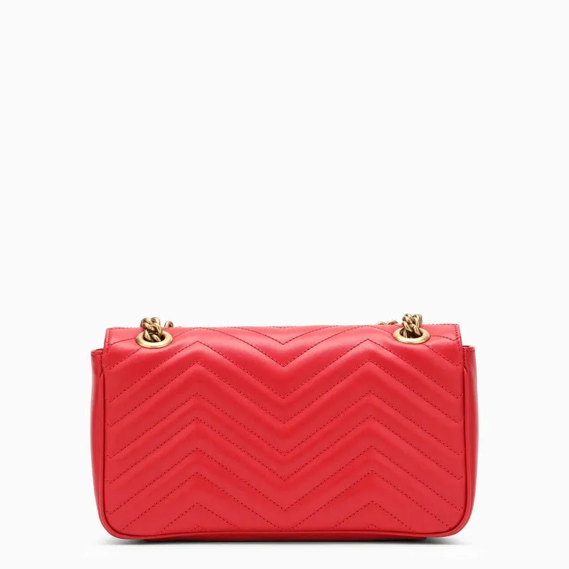 Gucci Gg Marmont Red Small Shoulder Bag Women