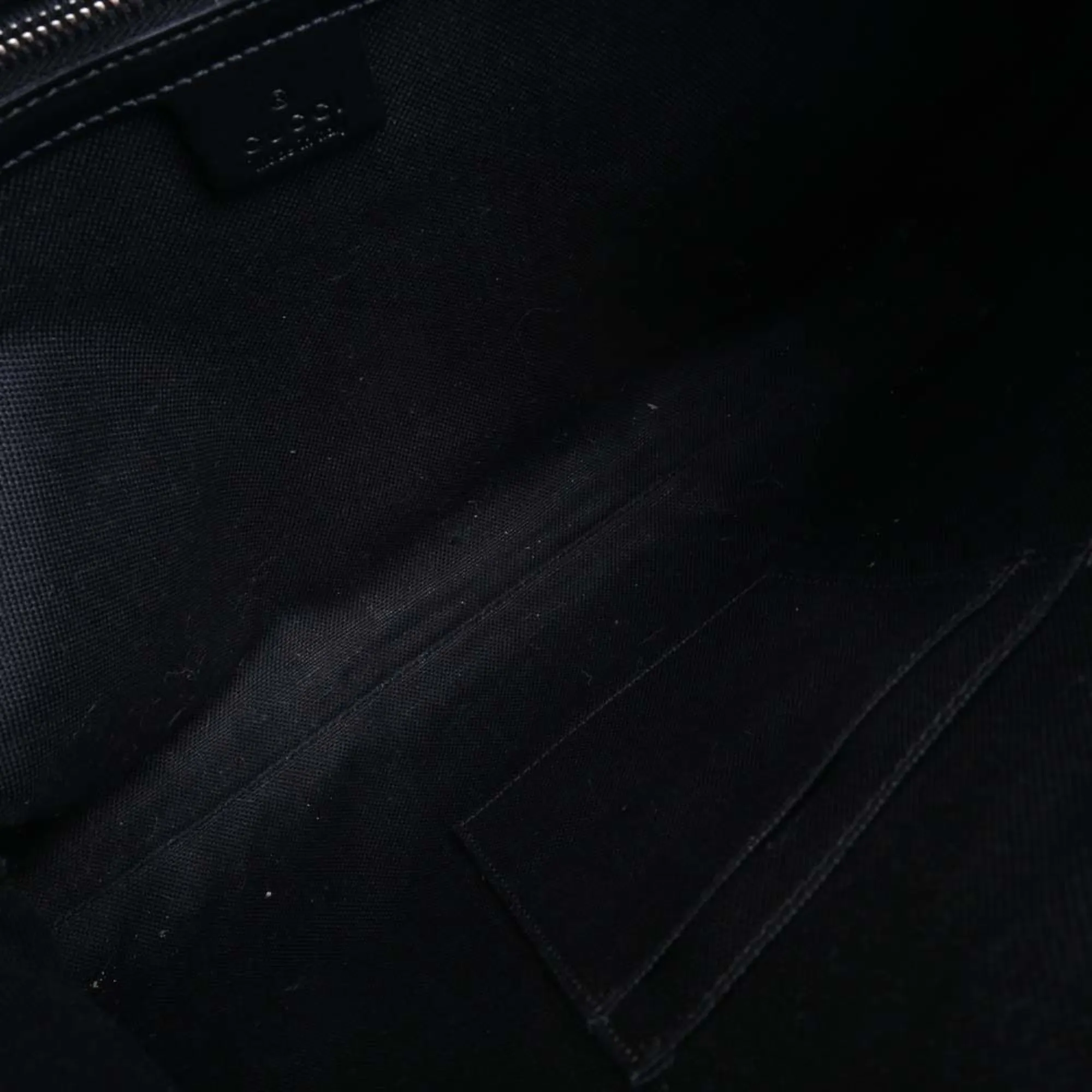 GUCCI GG Supreme Shoulder Bag 474139 Black Men's