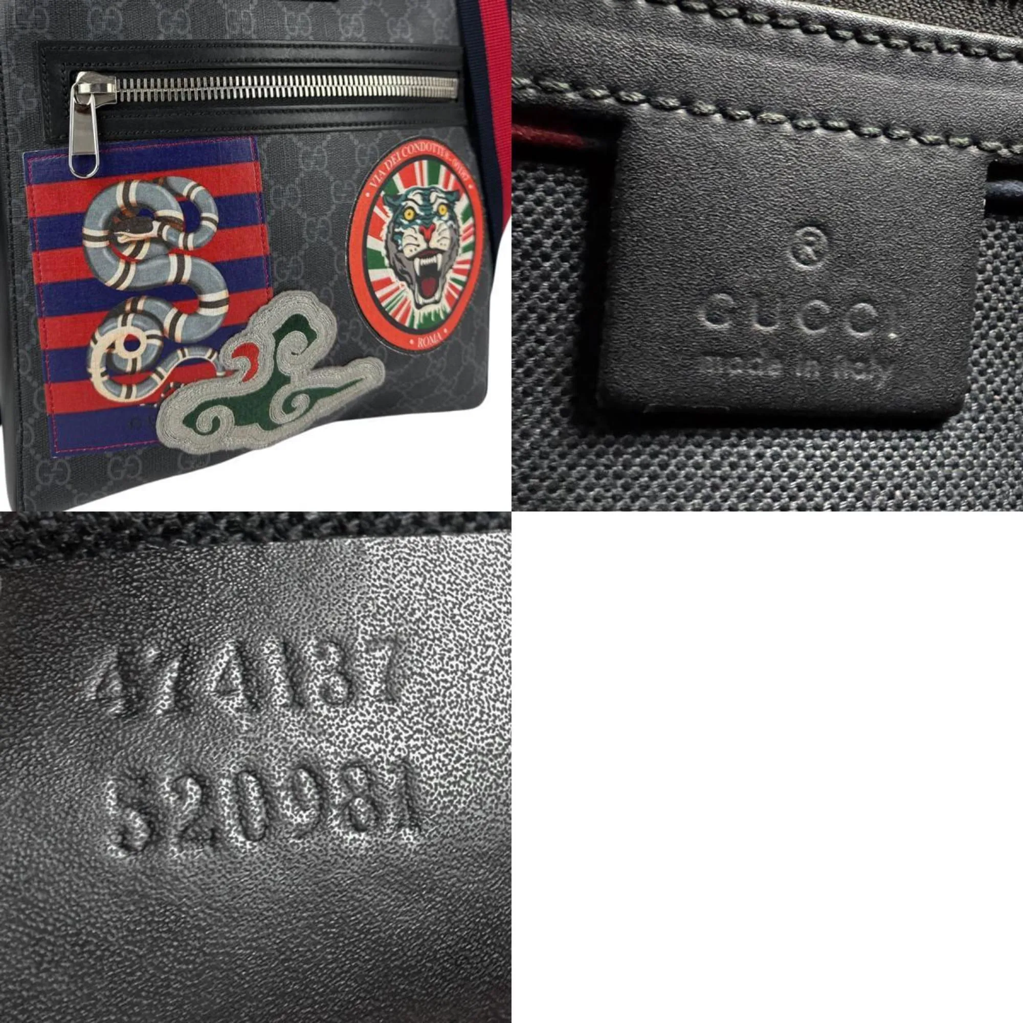 Gucci Gg Supreme Shoulder Bag (Pre-Owned)
