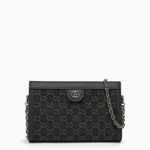 Gucci Ophidia Small Shoulder Bag Black/Grey Women