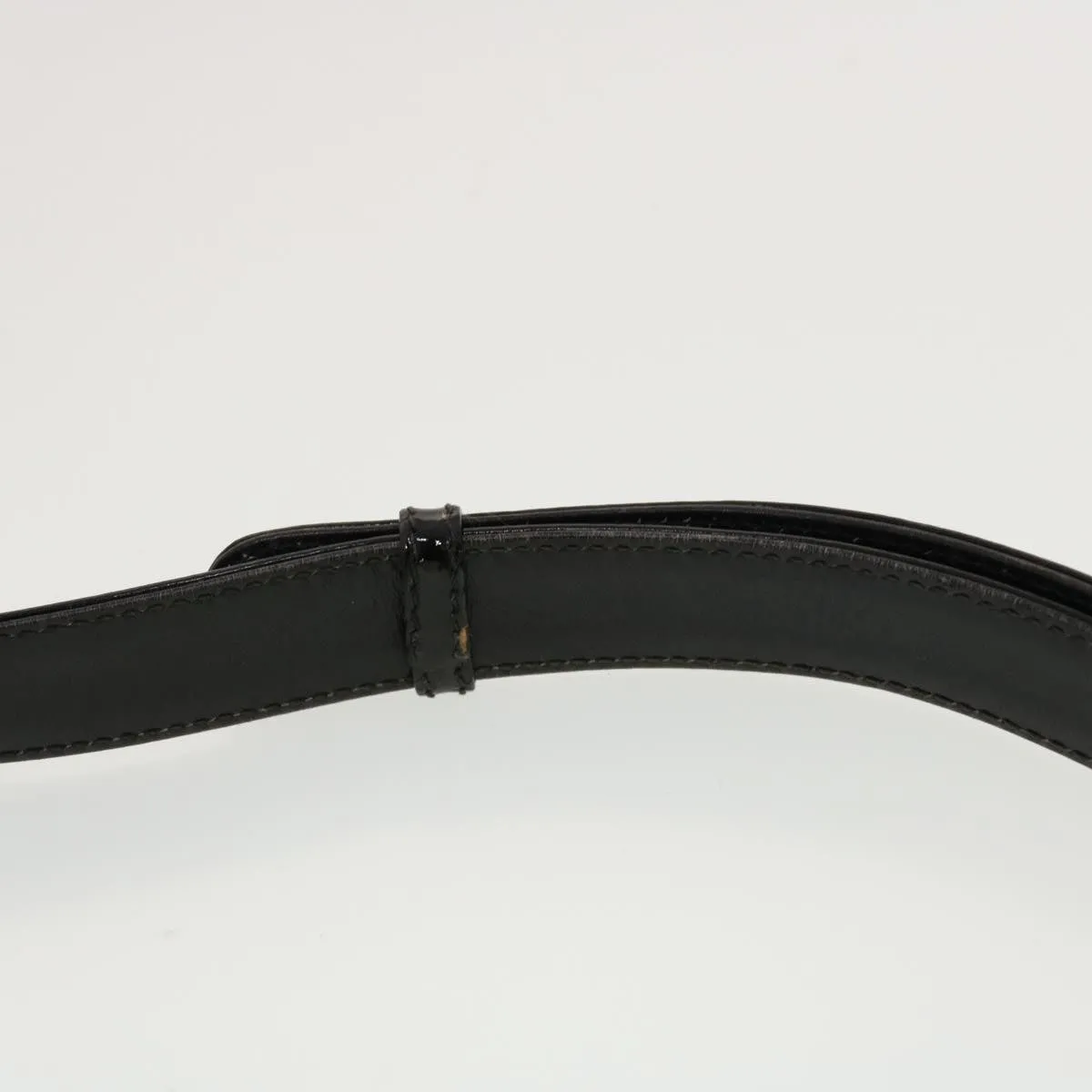 GUCCI Shoulder Bag Patent leather Black  fm2405