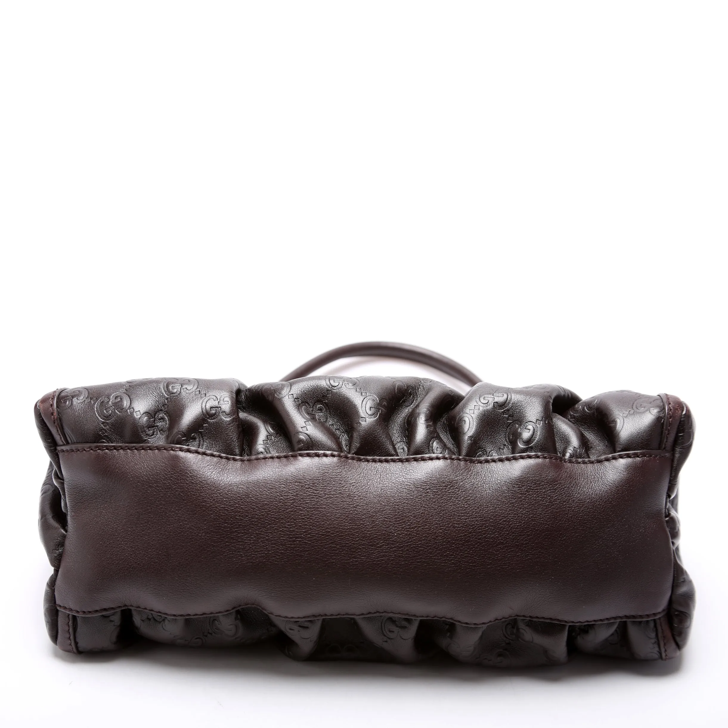 Guccissima Abbey D Ring Shoulder Bag Brown